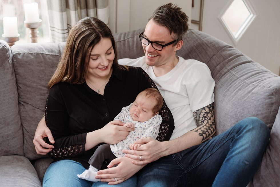 Lancashire lifestyle newborn photographer